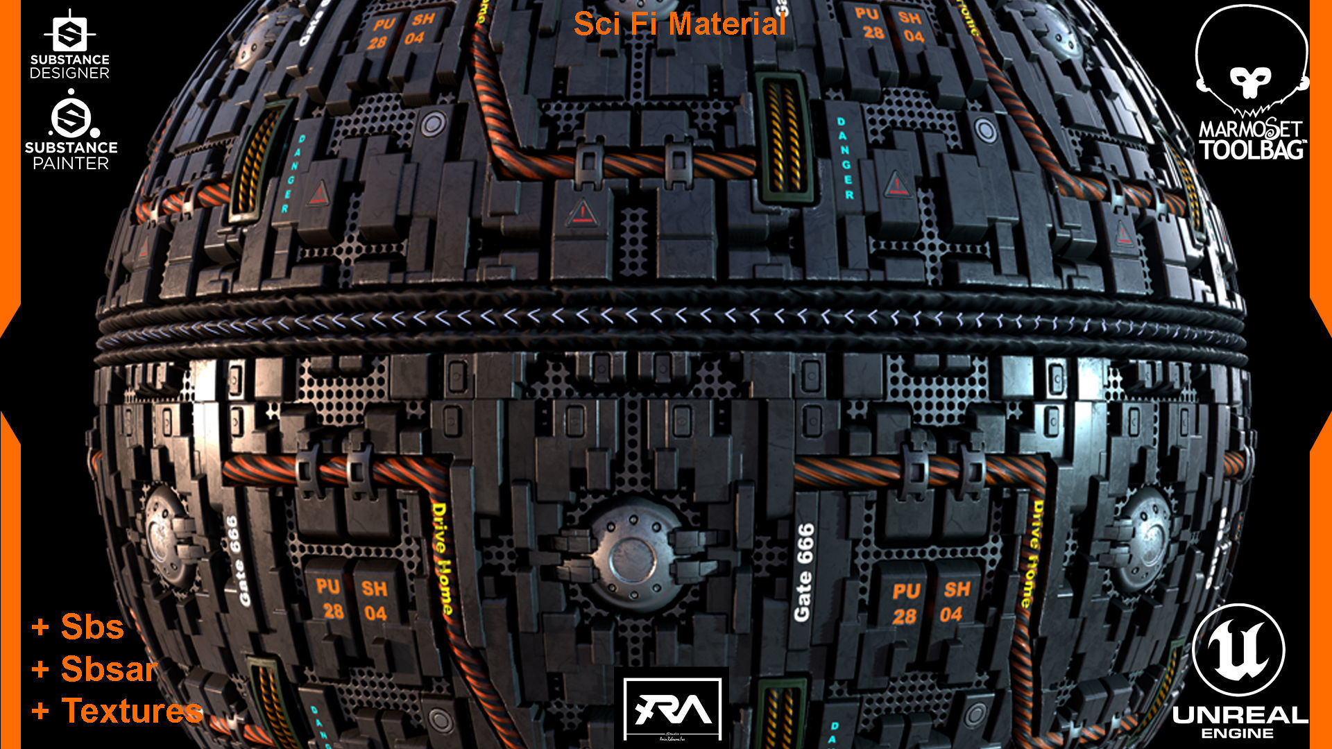 Sci Fi Material - Unreal Engine 4 Texture_3