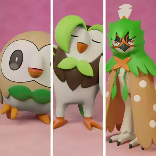 pokemon rowlet evolution pack