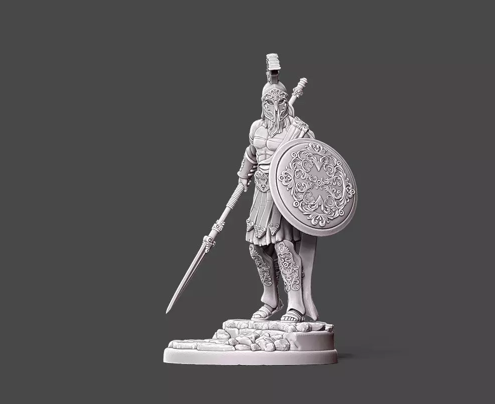Greek God - Zeus - 35mm Scale 3D print model_0