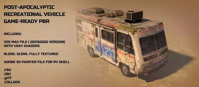 POST-APOCALYPTIC DERELICT RV