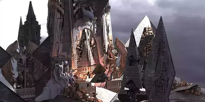 Ascended Dragon Tower Gateway Kit bash