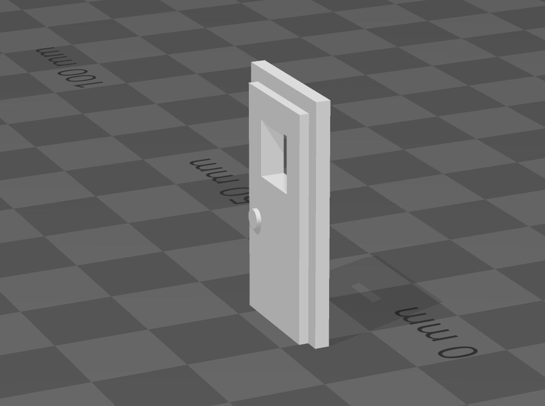 lumber shop for camping scale h0 1-87 3D print model_4