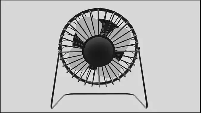 Ventilador chico Free 3D model