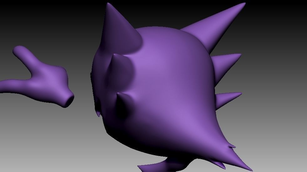 pokemon haunter 3D print model_9