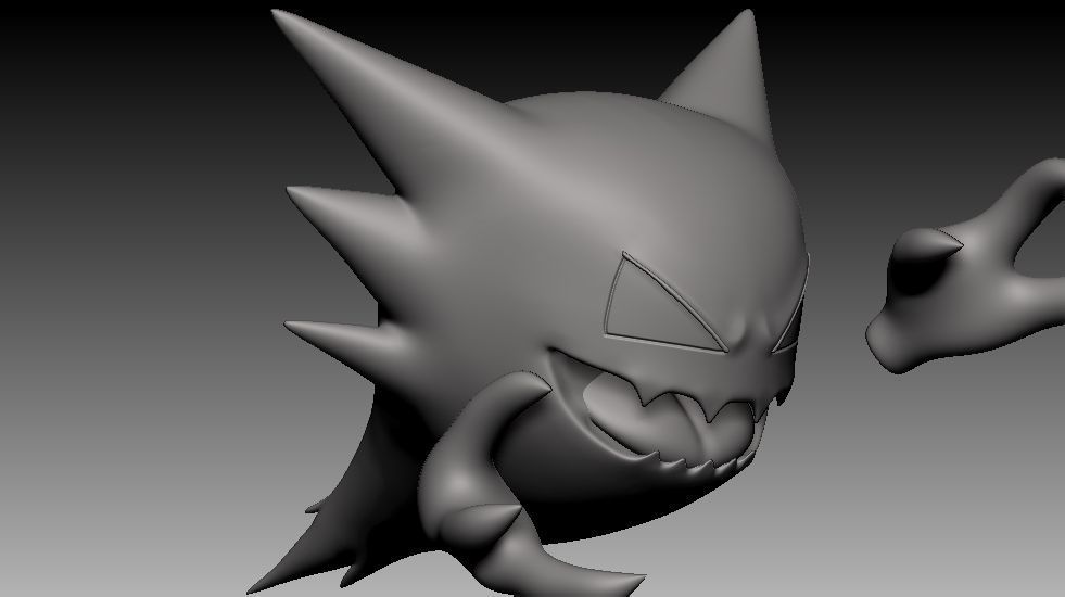 pokemon haunter 3D print model_4