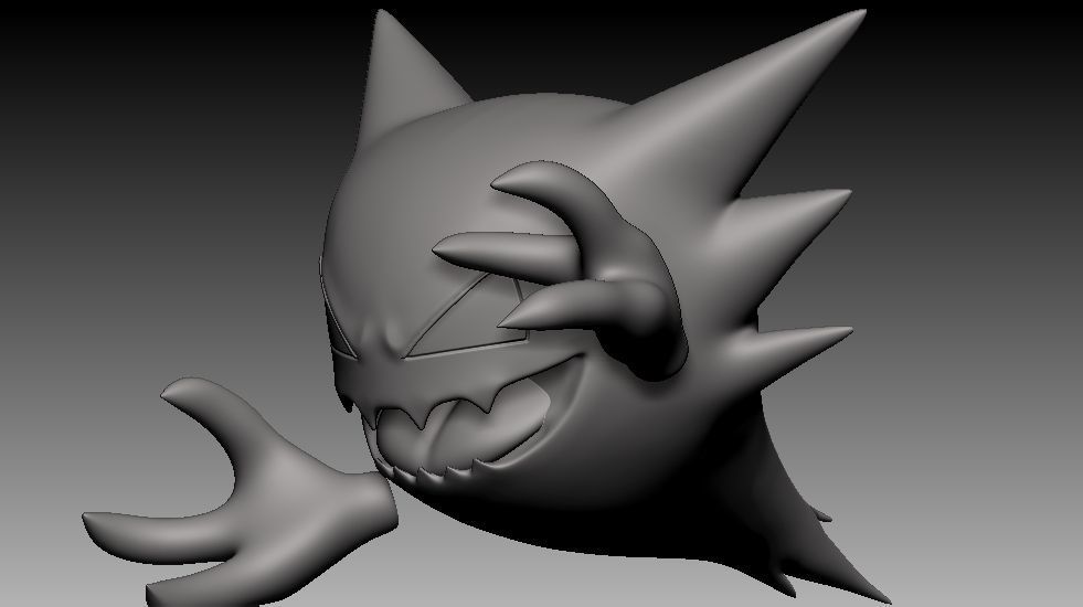pokemon haunter 3D print model_6