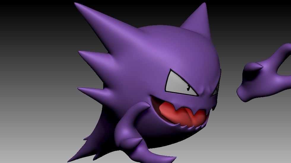 pokemon haunter 3D print model_3