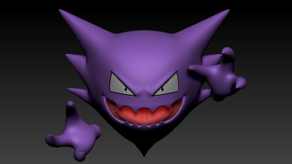 pokemon haunter 3D print model_1