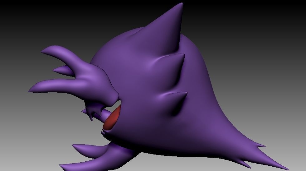 pokemon haunter 3D print model_7