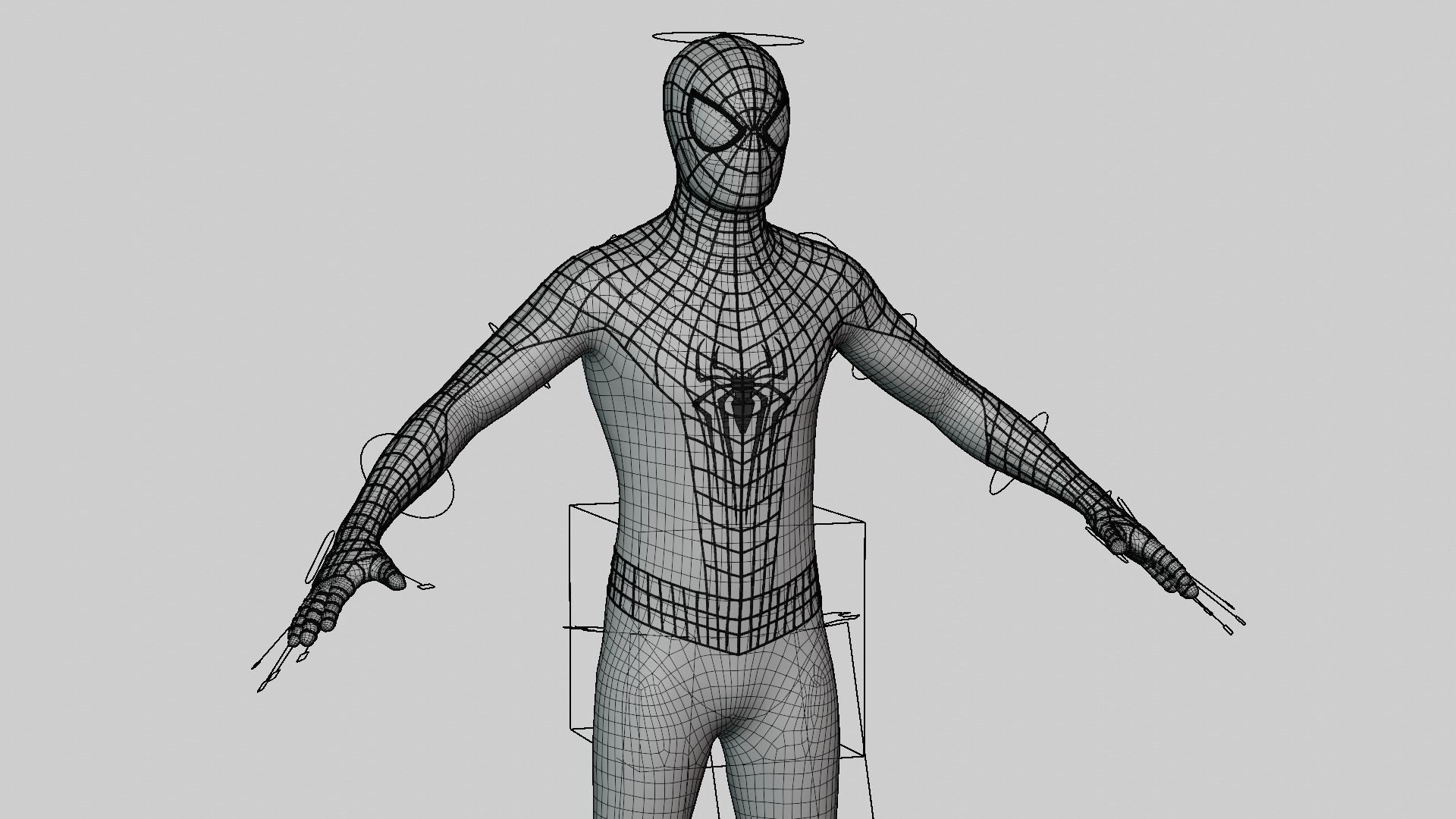 The Amazing Spider-man 2 3D MODEL Free low-poly 3D model_6