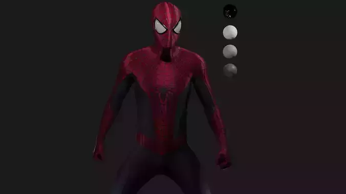 The Amazing Spider-man 2  3D MODEL Free low-poly 3D model