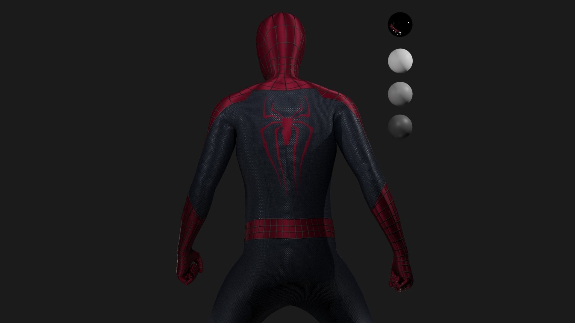 The Amazing Spider-man 2 3D MODEL Free low-poly 3D model_1