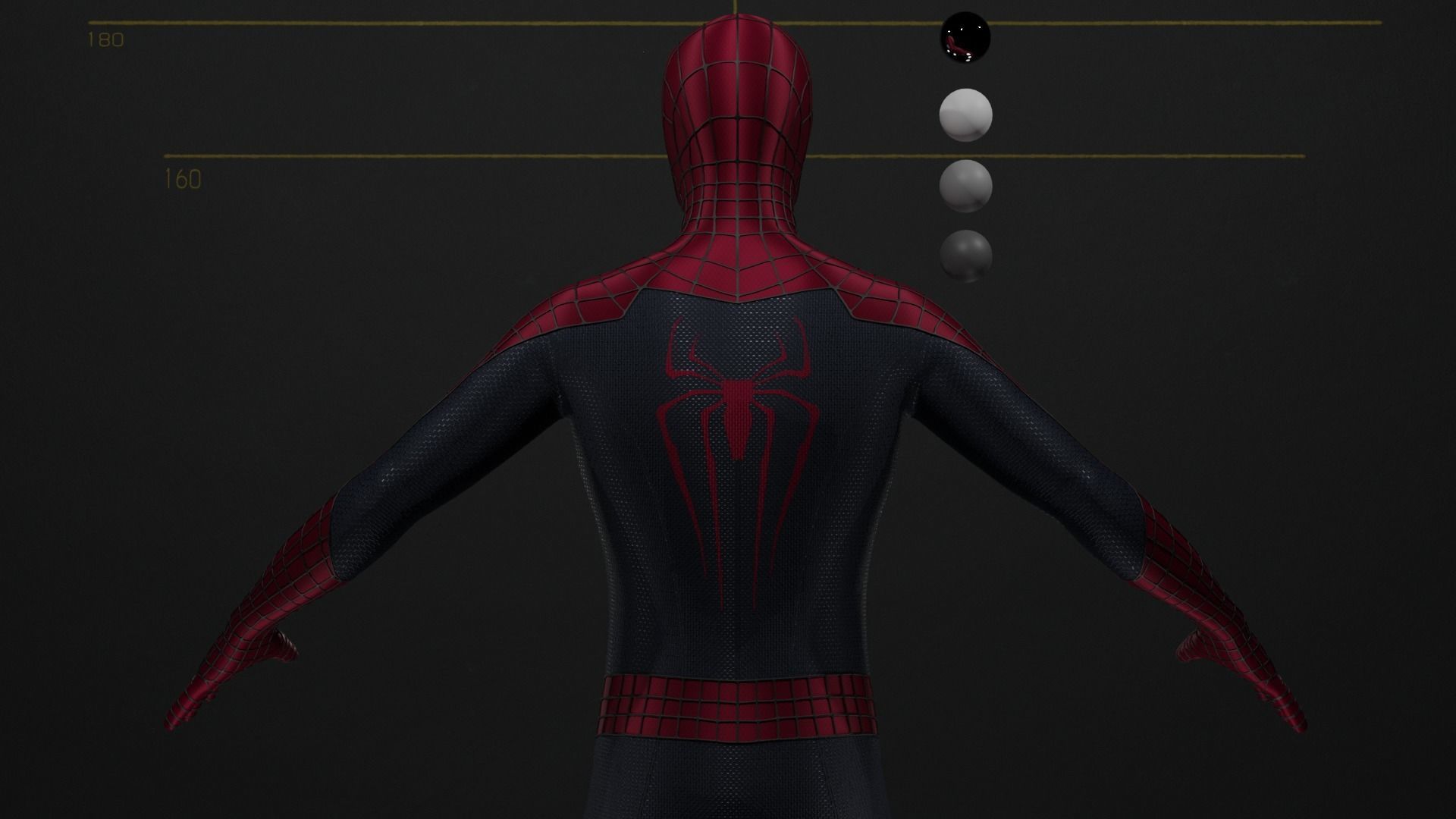 The Amazing Spider-man 2 3D MODEL Free low-poly 3D model_4