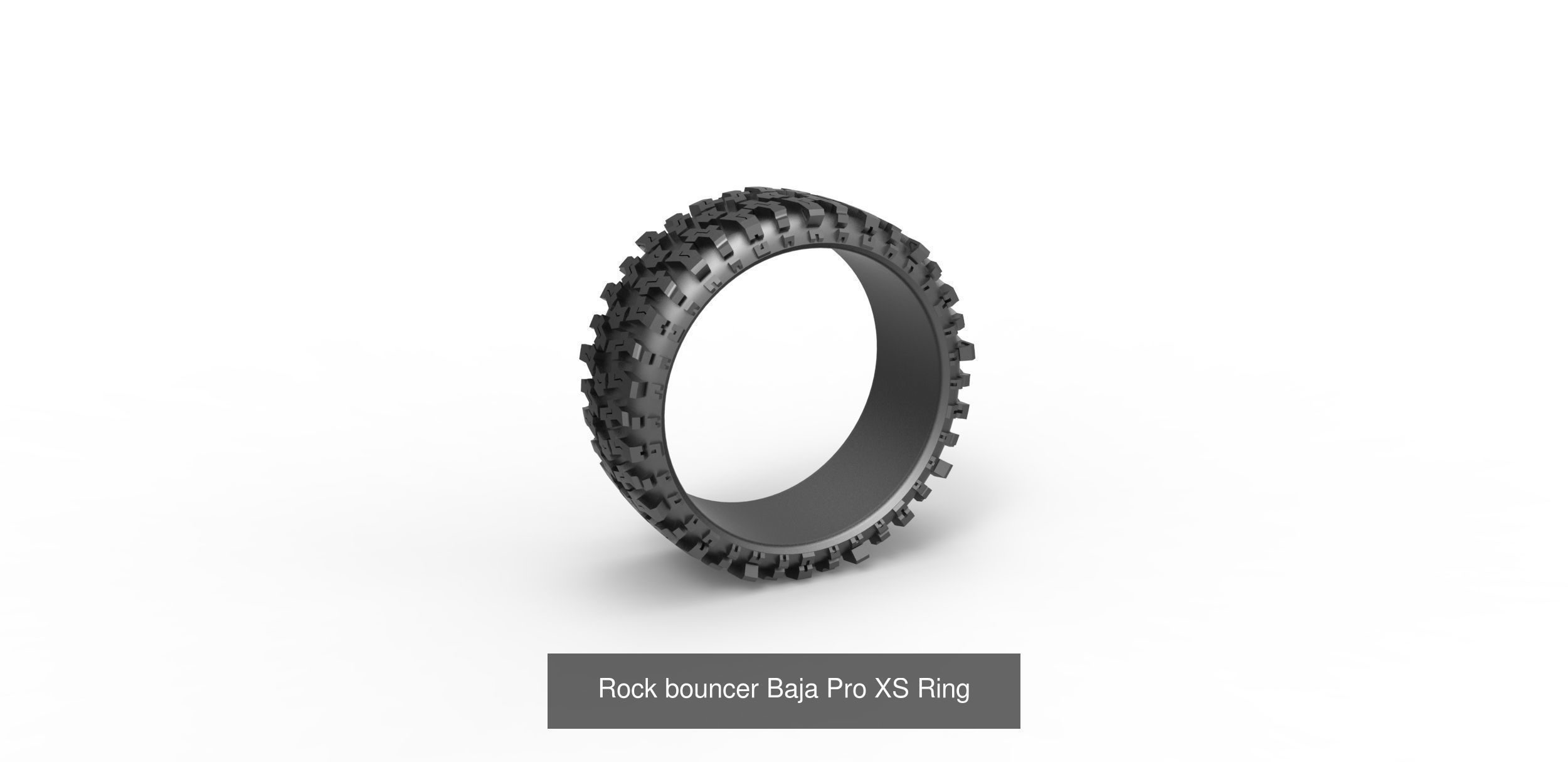 Tires stylized rings 3D Model Collection_2