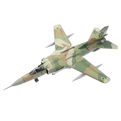 MIG-23 Flogger jet fighter Low-poly 3D model