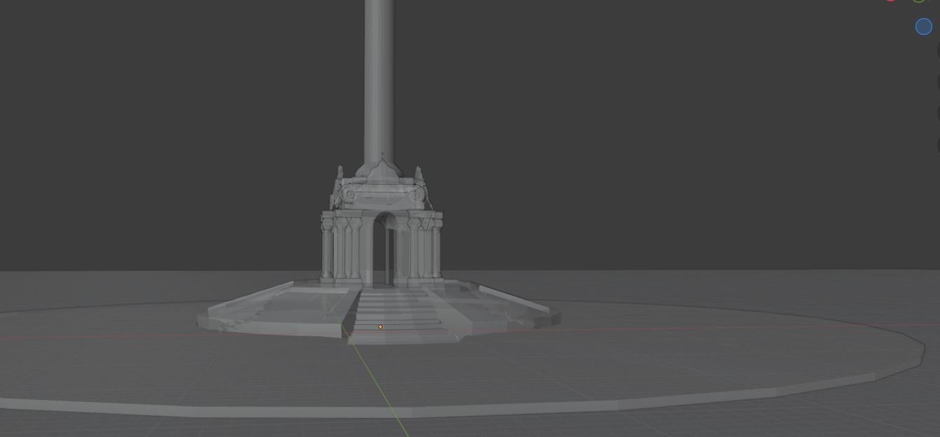 kyiv independence square ukraine 3D model_3