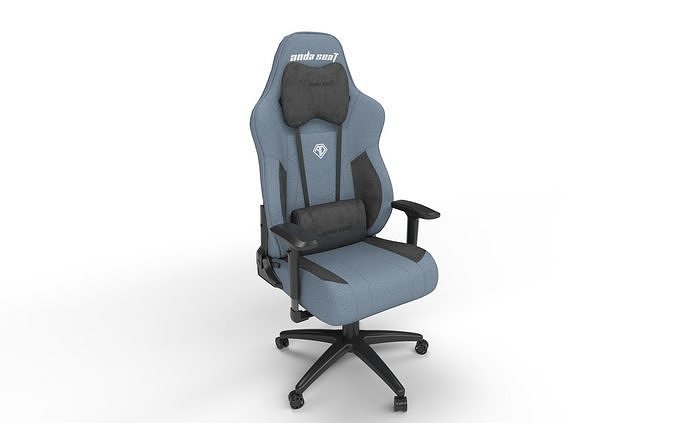 Gaming chair Low-poly 3D model