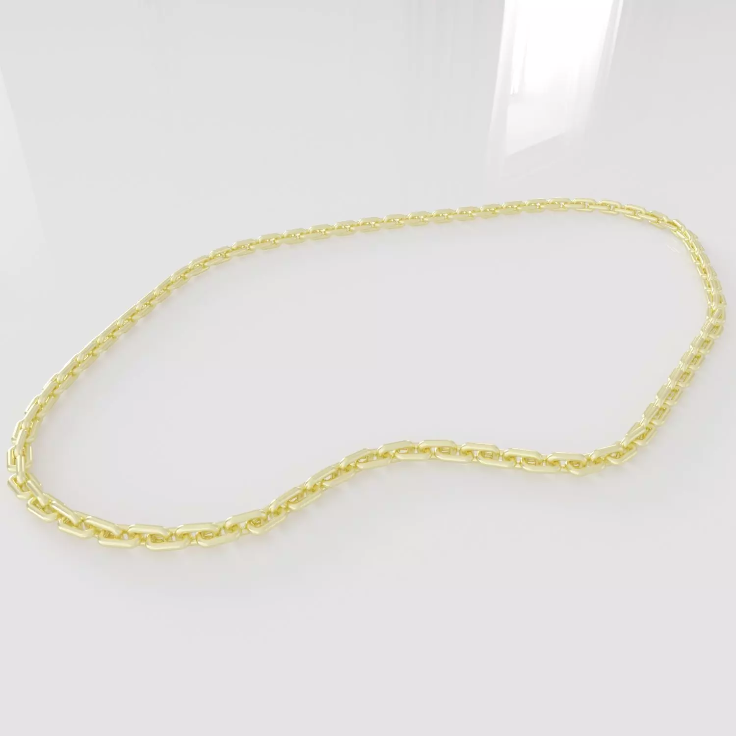 gold chain Free 3D model