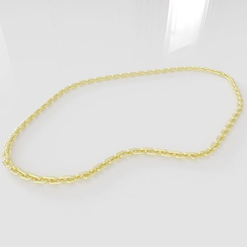 gold chain Free 3D model
