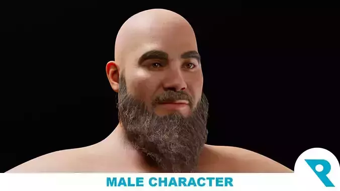 Realistic Male Character - Muhammed