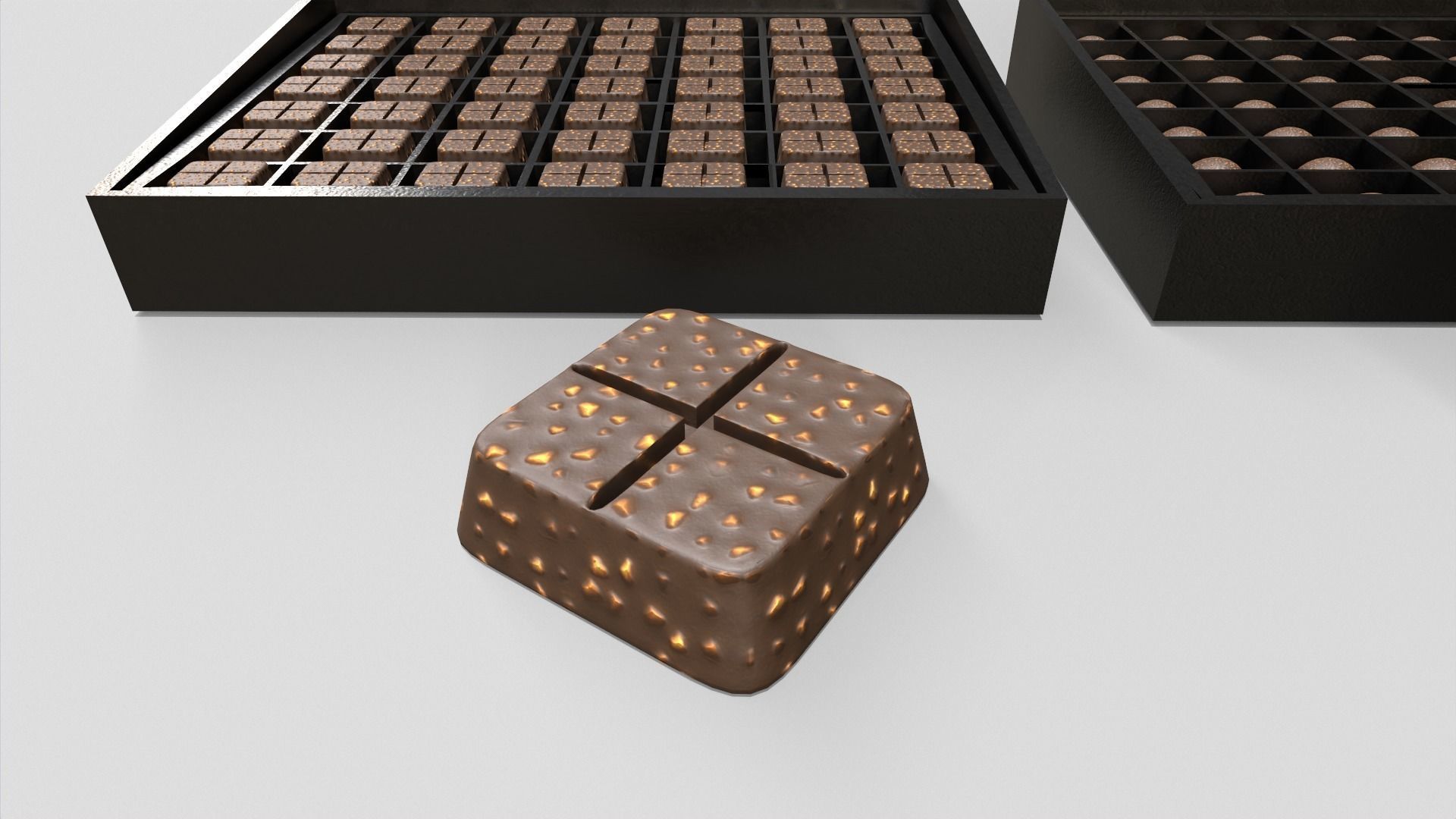 Chocolate Pack 3D model_4
