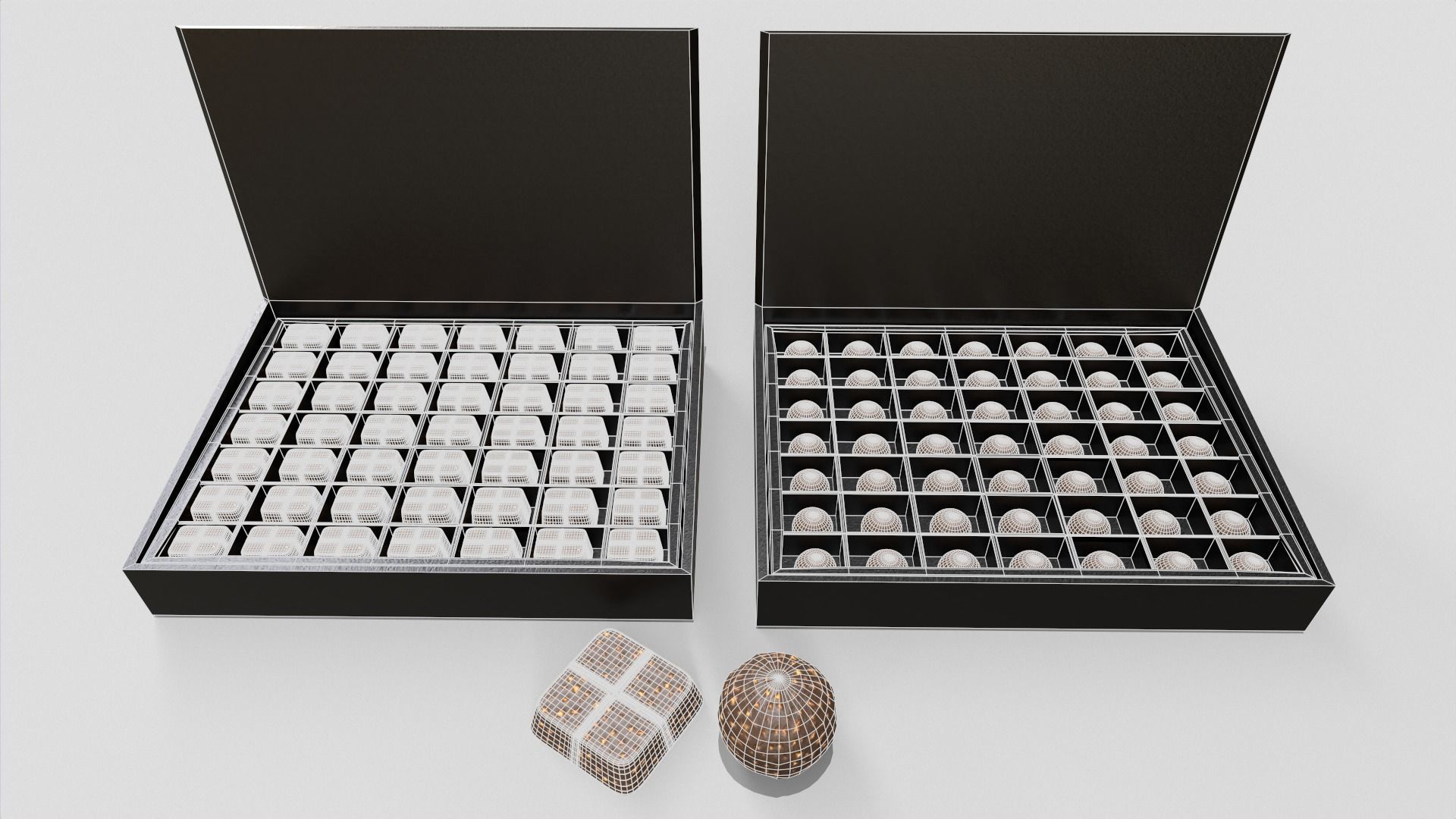 Chocolate Pack 3D model_7