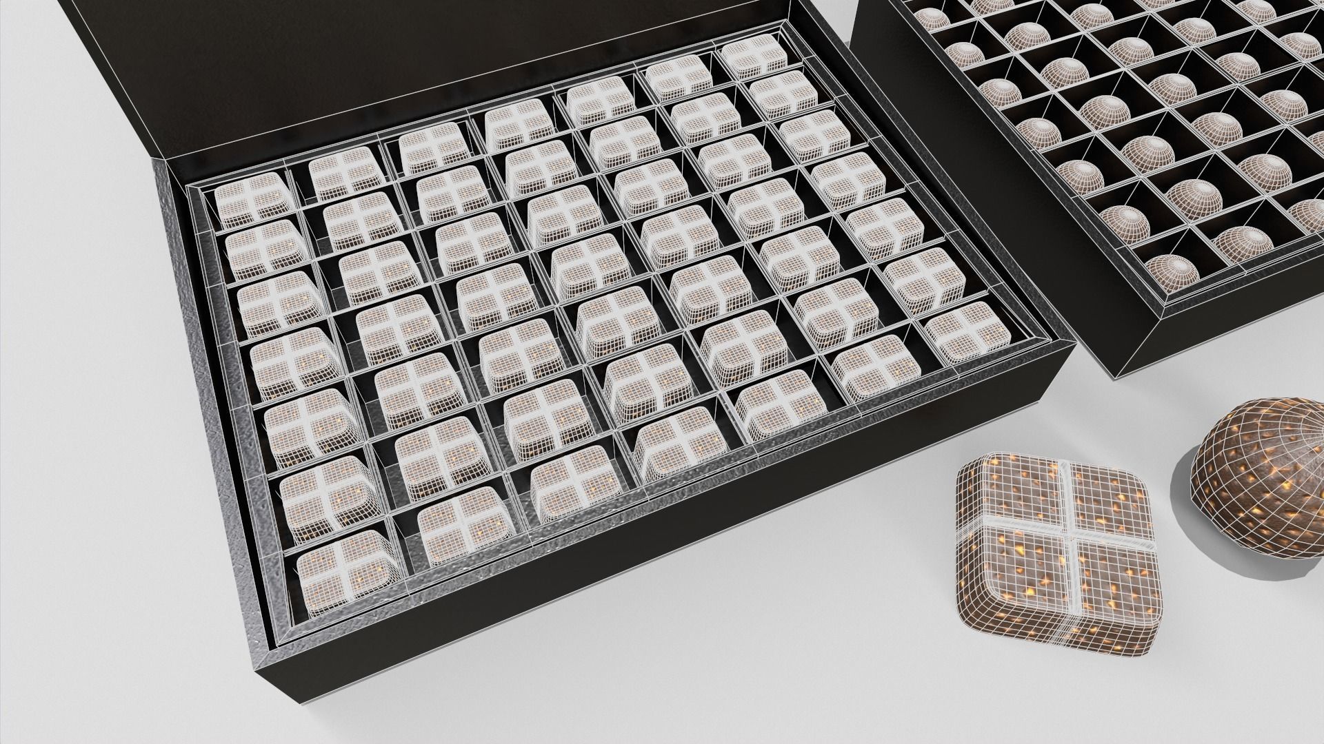 Chocolate Pack 3D model_9