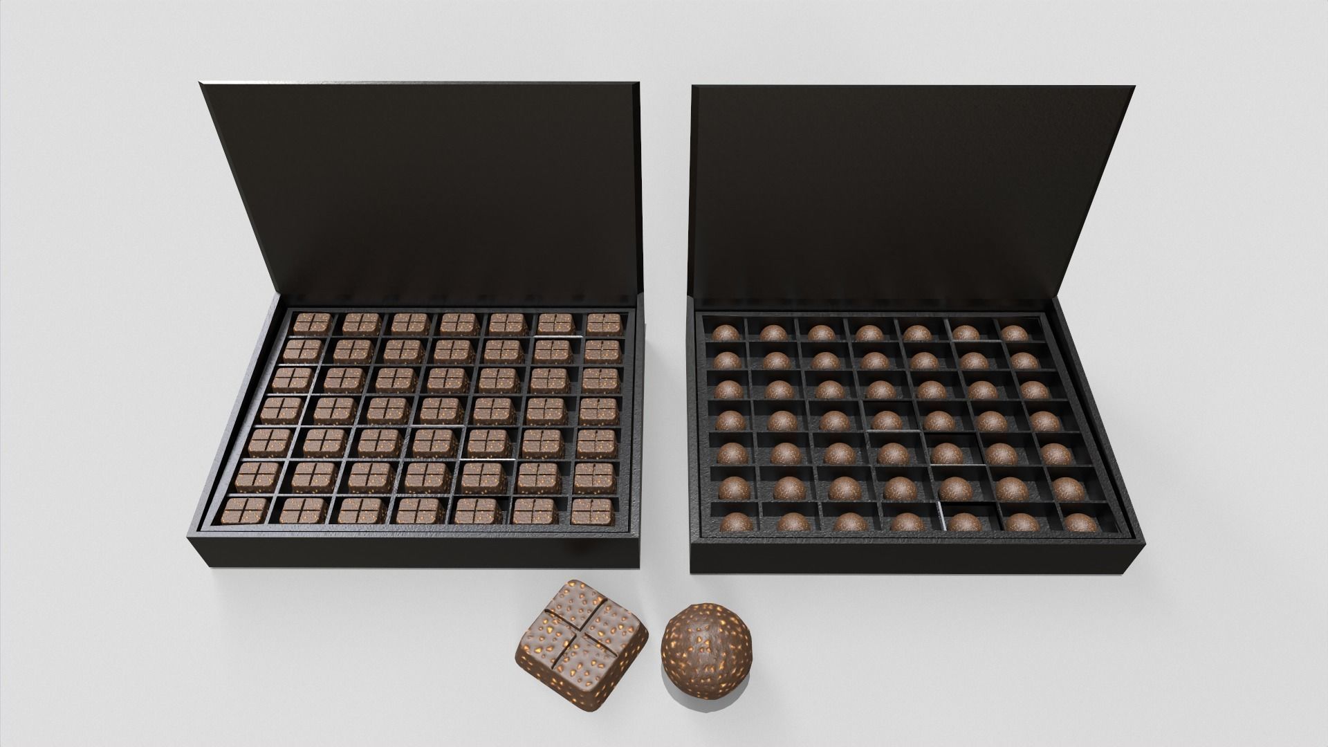 Chocolate Pack 3D model_6