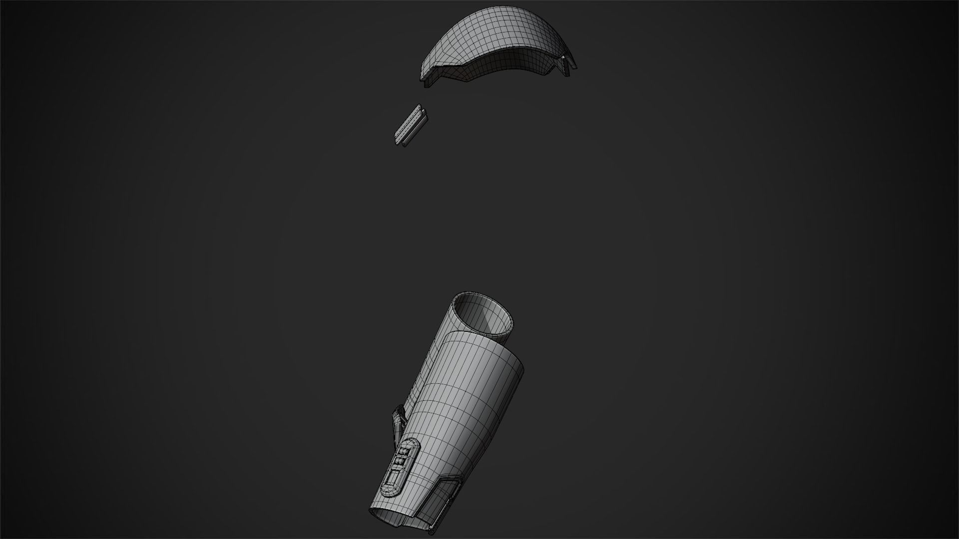 Second Sister Armor for Cosplay 3D print model_13