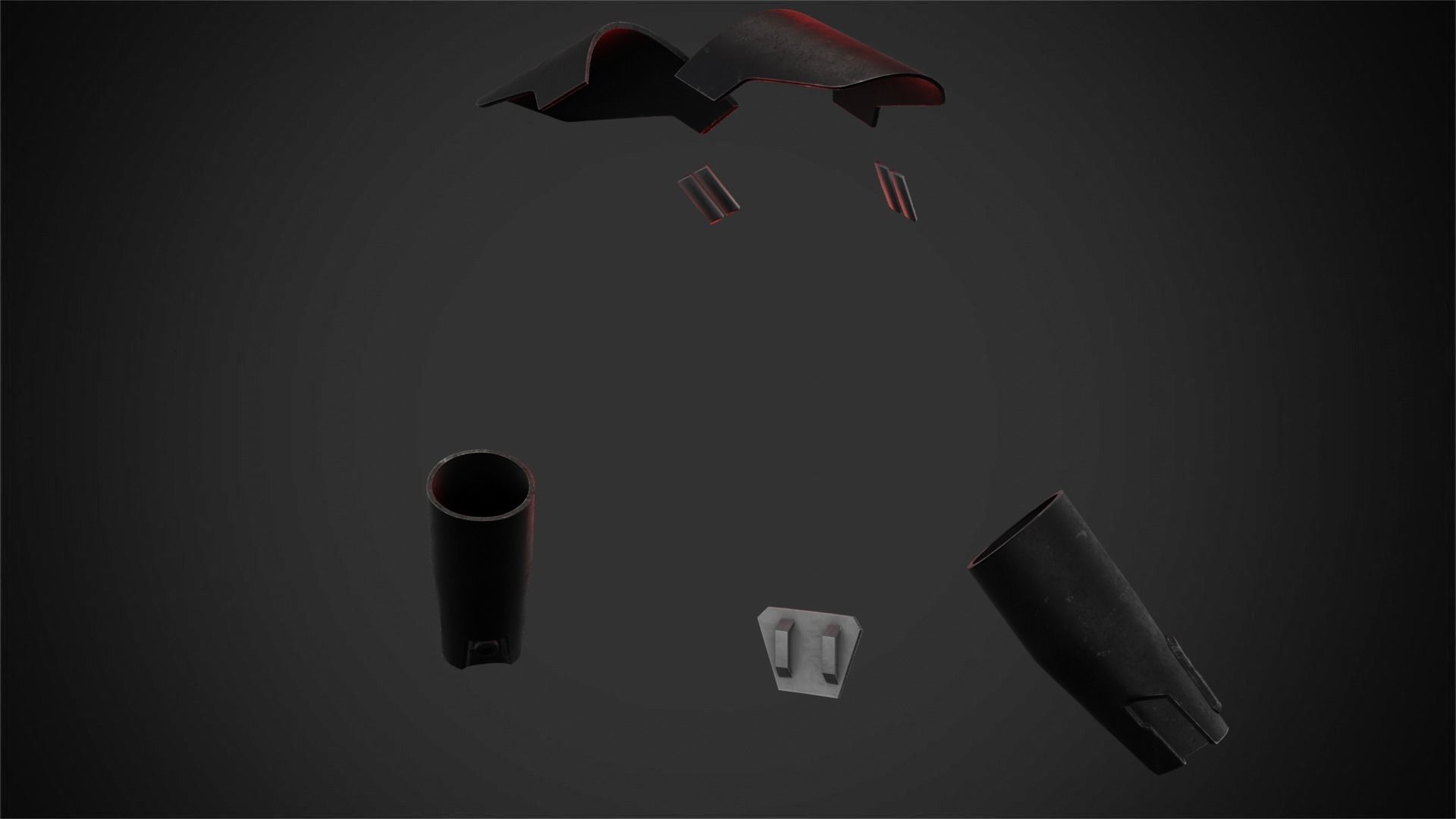 Second Sister Armor for Cosplay 3D print model_9