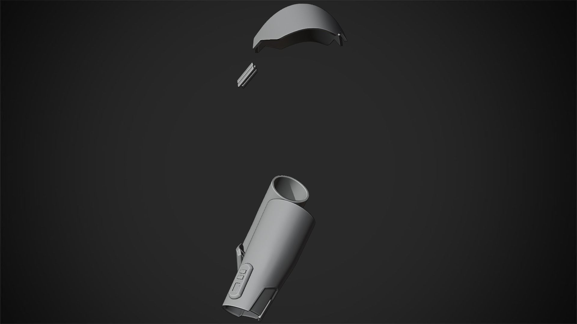 Second Sister Armor for Cosplay 3D print model_12