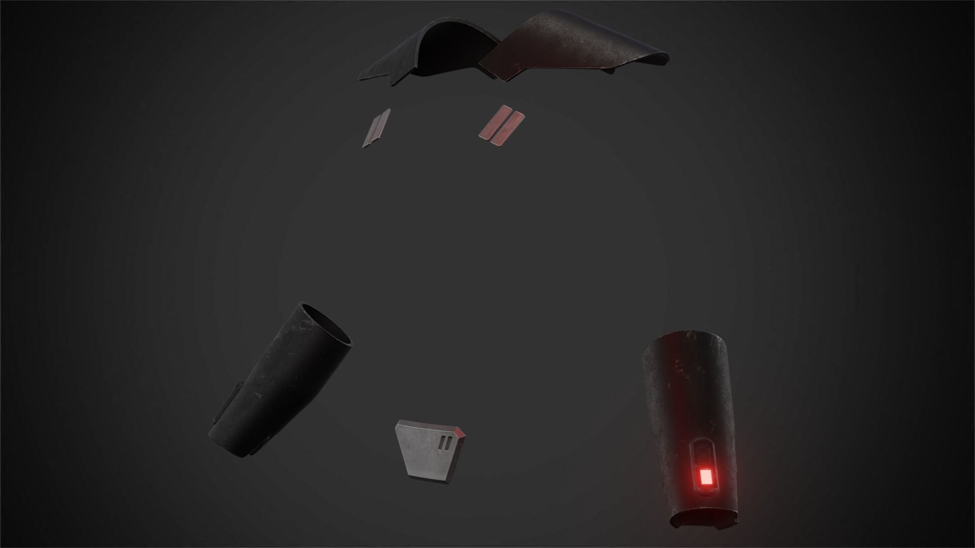 Second Sister Armor for Cosplay 3D print model_5