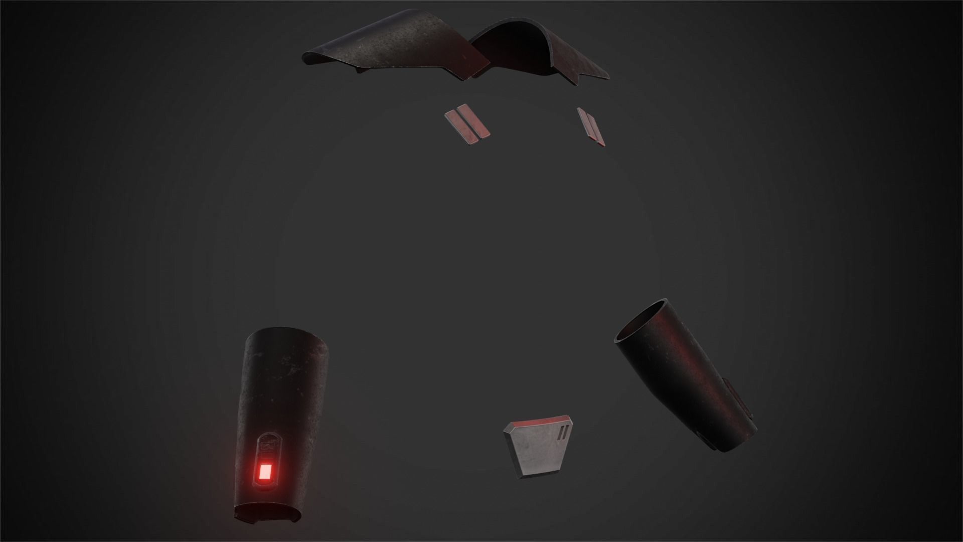 Second Sister Armor for Cosplay 3D print model_2