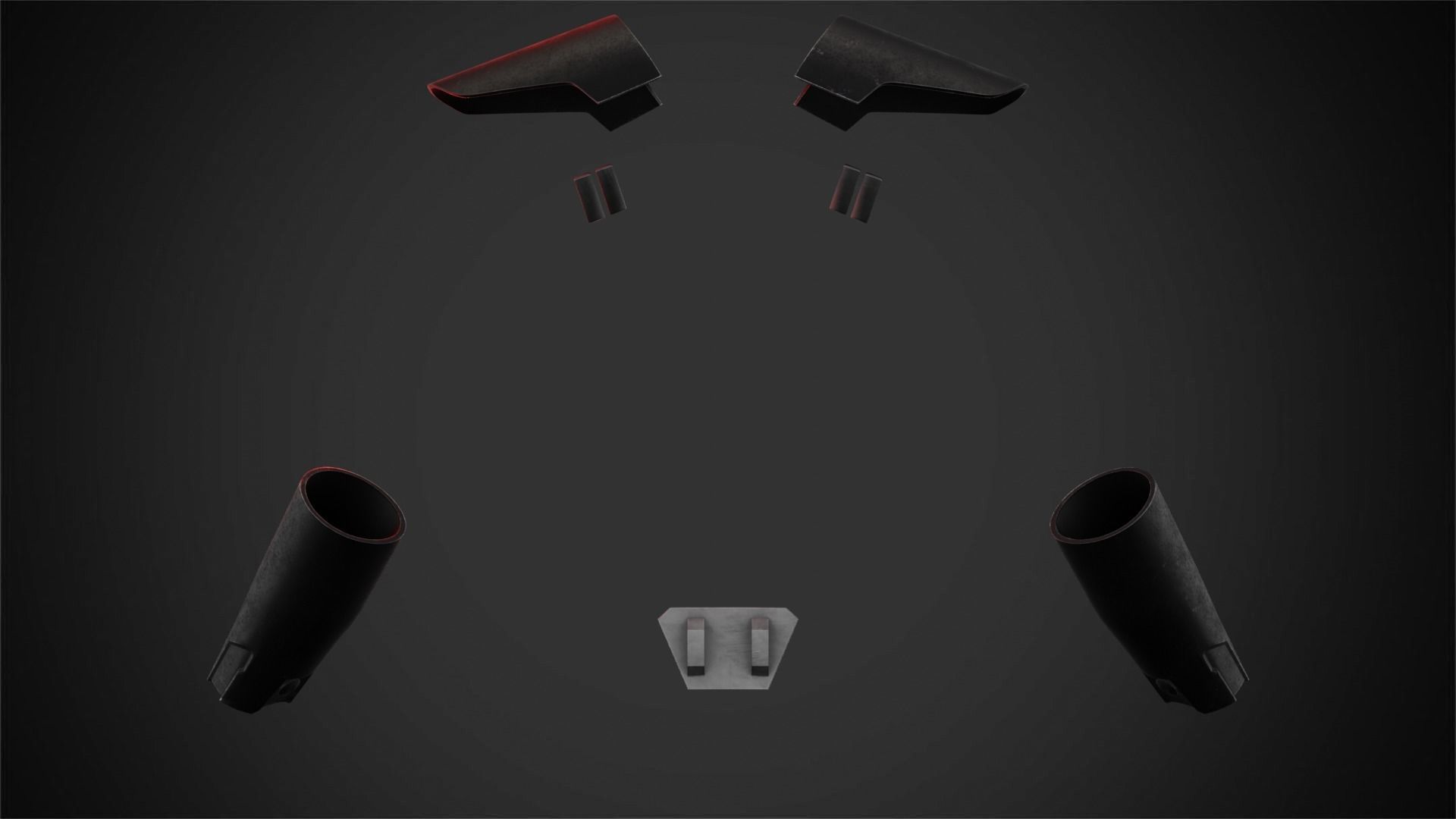 Second Sister Armor for Cosplay 3D print model_6