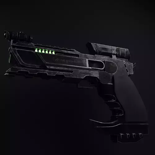 Scorpion Custom Sci-fi Gun Design