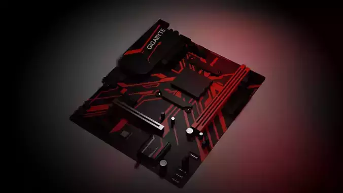 GIGABYTE AMD AM4 B450M GAMING MOTHERBOARD