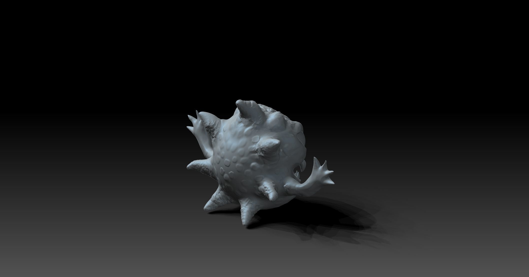 Bomb Creature 3D model_5
