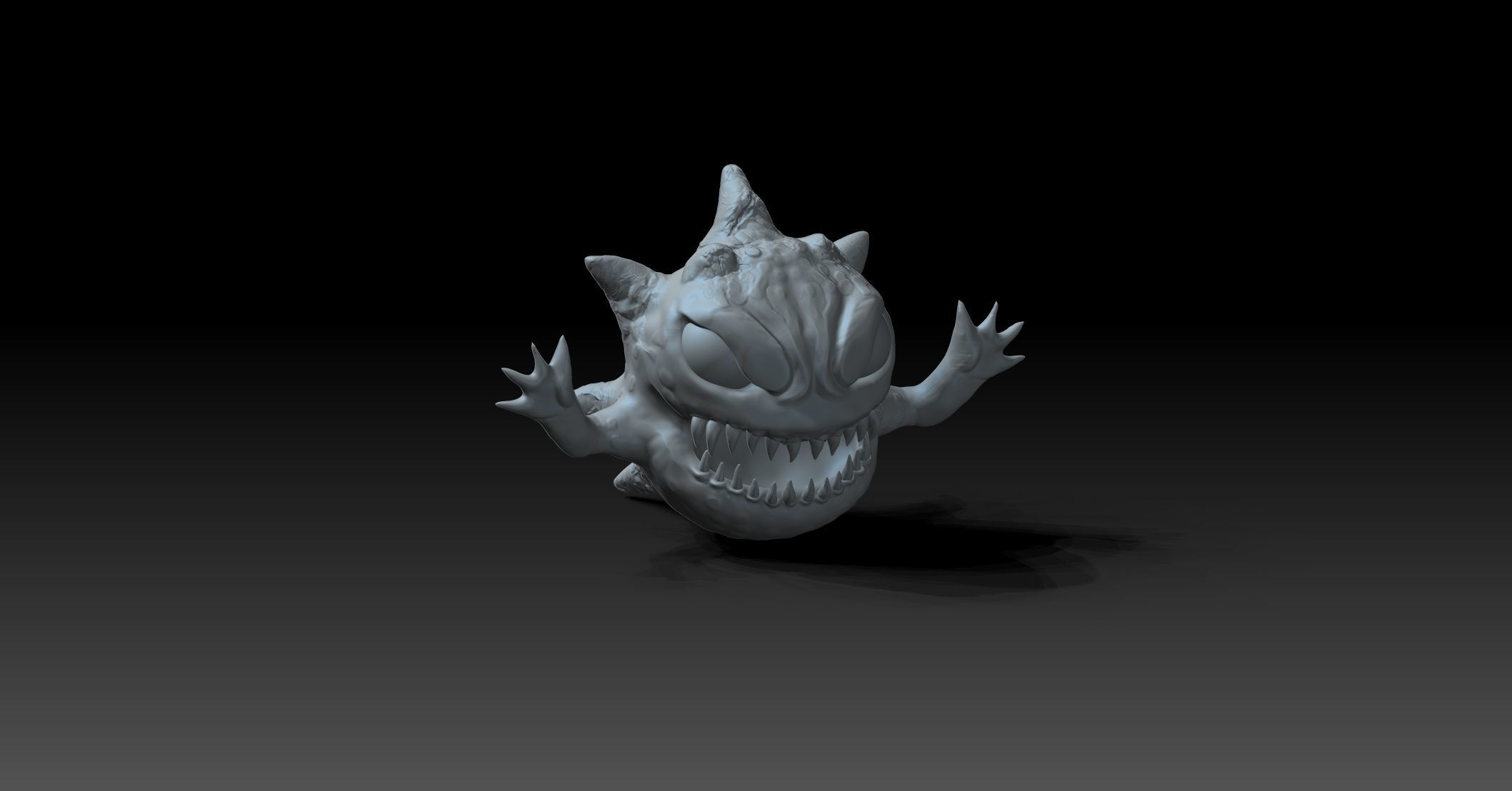 Bomb Creature 3D model_6