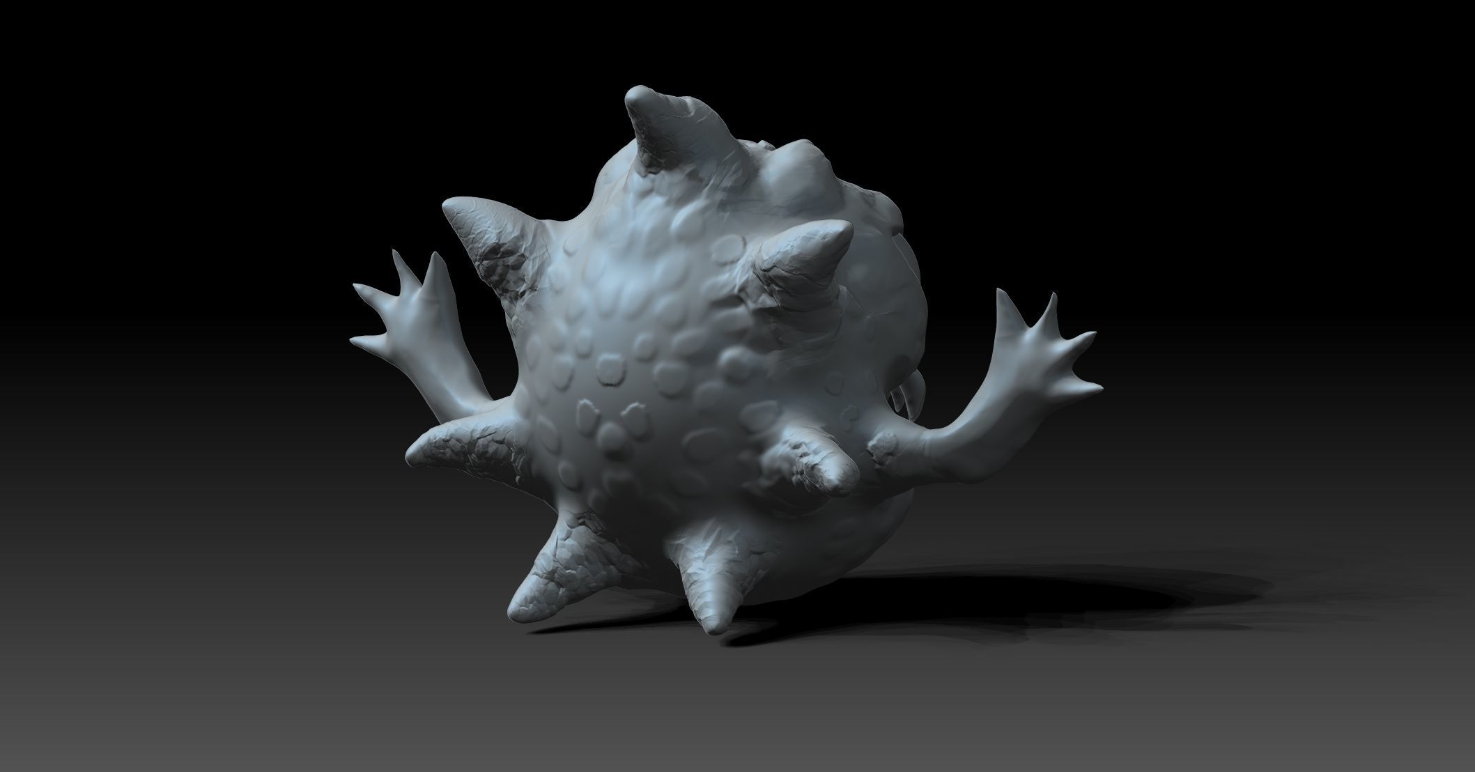 Bomb Creature 3D model_2