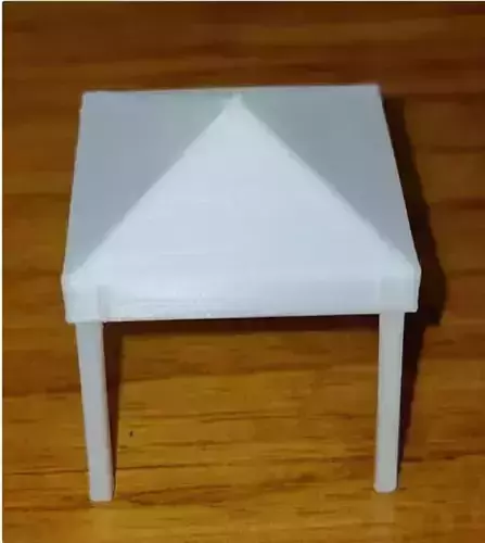 Gazebo scale h0 1-87