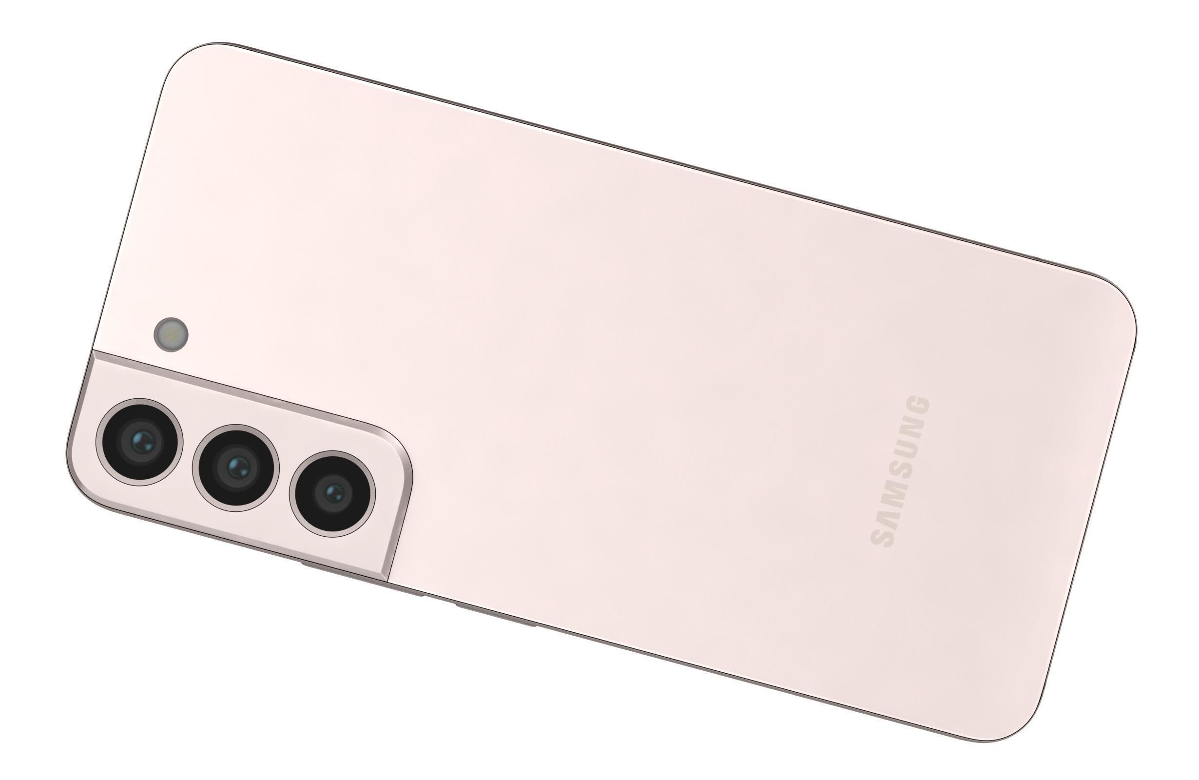 Samsung Galaxy S22 Pink Gold 3D model_11