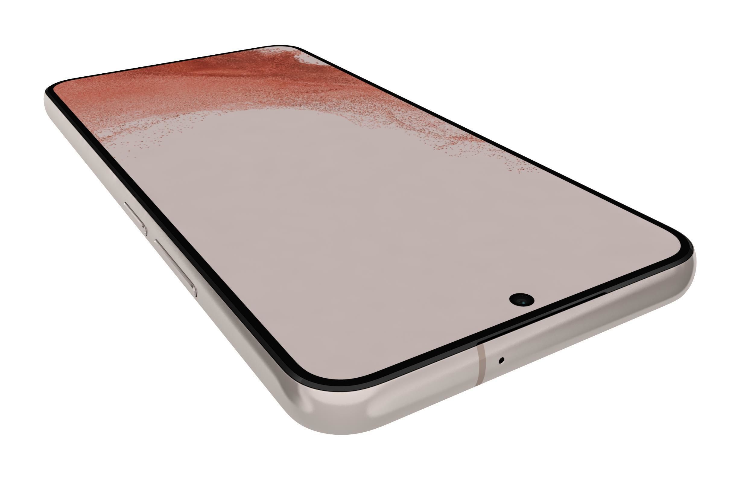 Samsung Galaxy S22 Violet 3D model_13