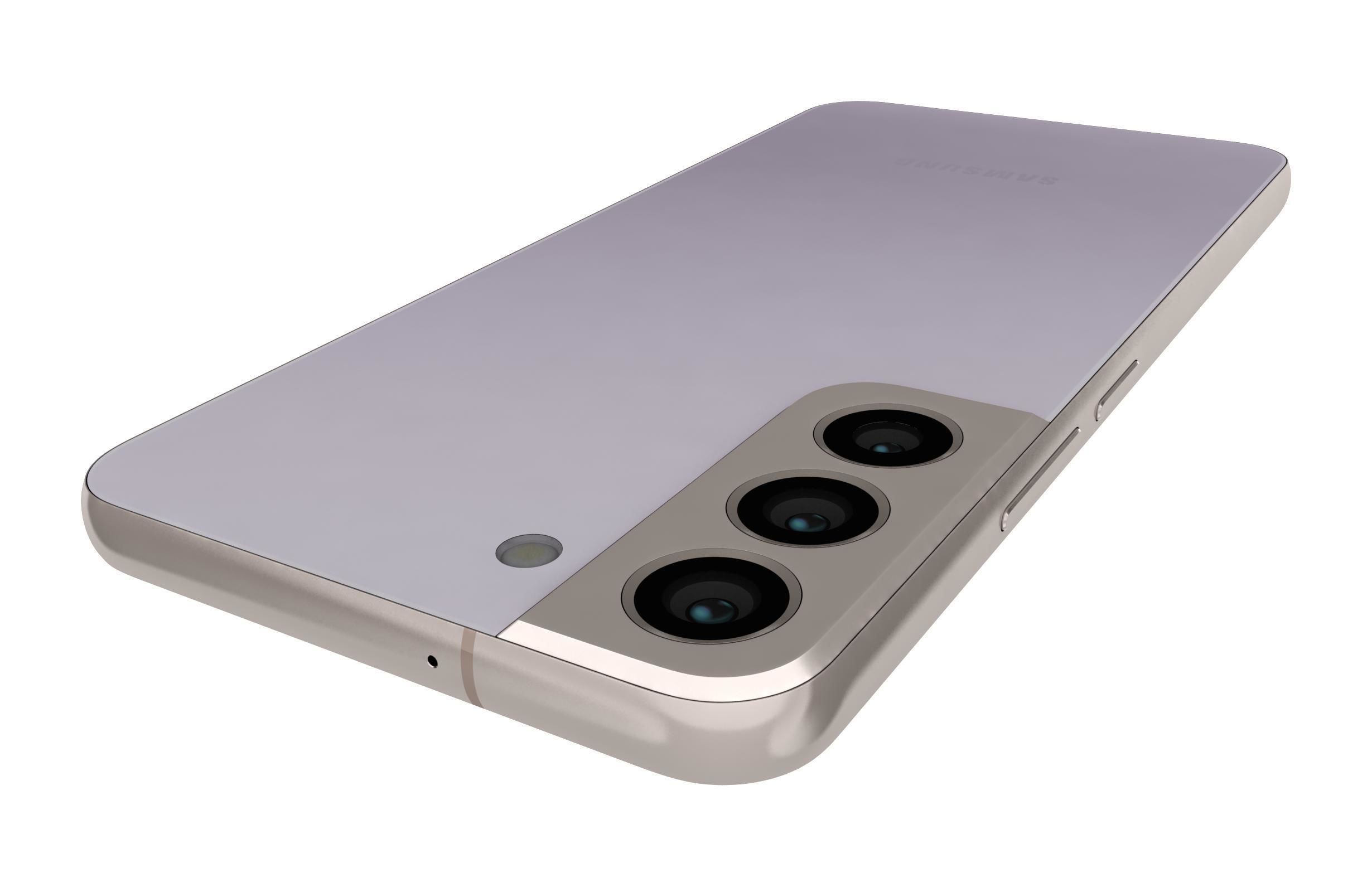 Samsung Galaxy S22 Violet 3D model_15