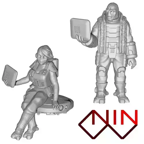 Engineering Group 3D print model