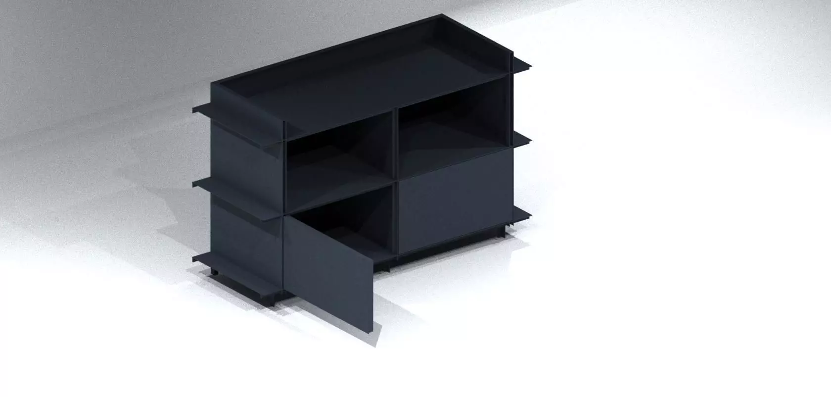 iron furniture  3D model_0