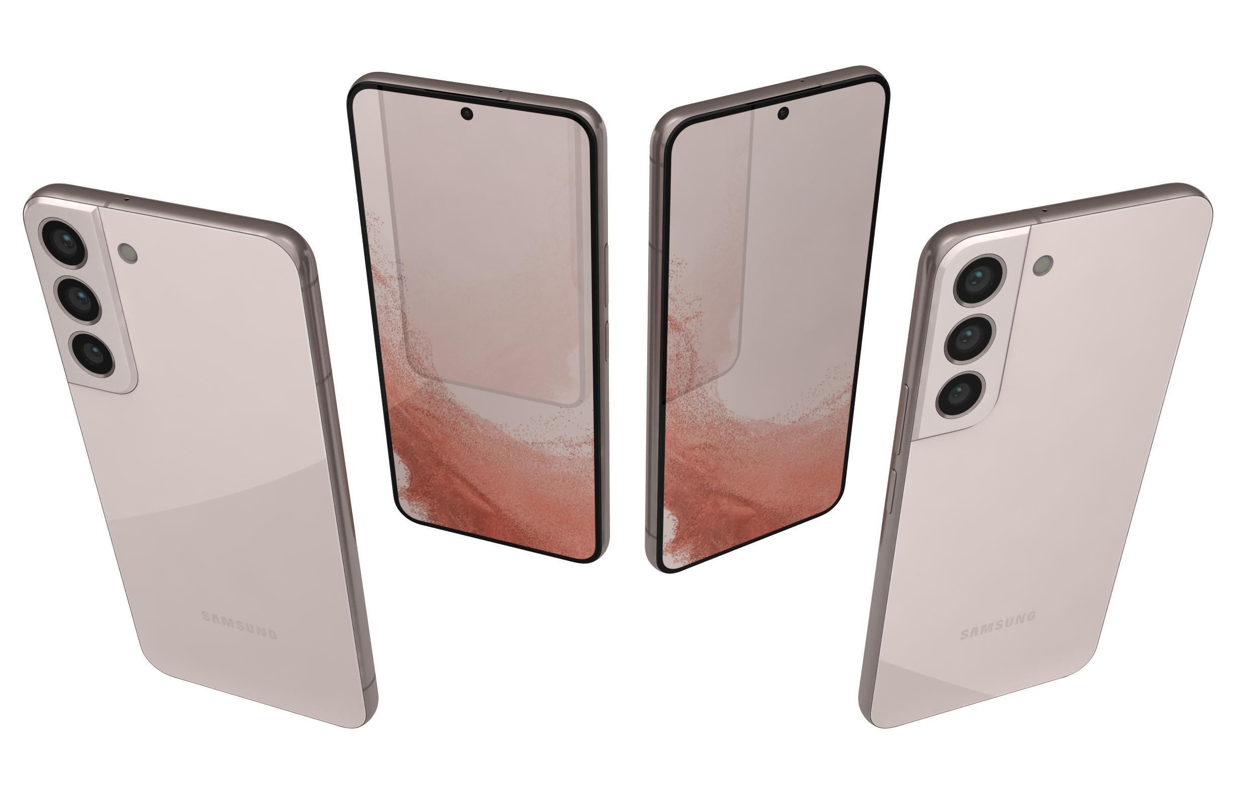 Samsung Galaxy S22 All Colors 3D model_22