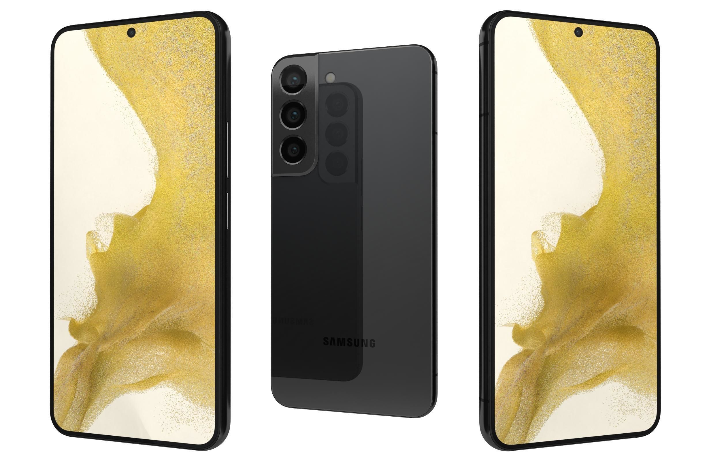 Samsung Galaxy S22 All Colors 3D model_18