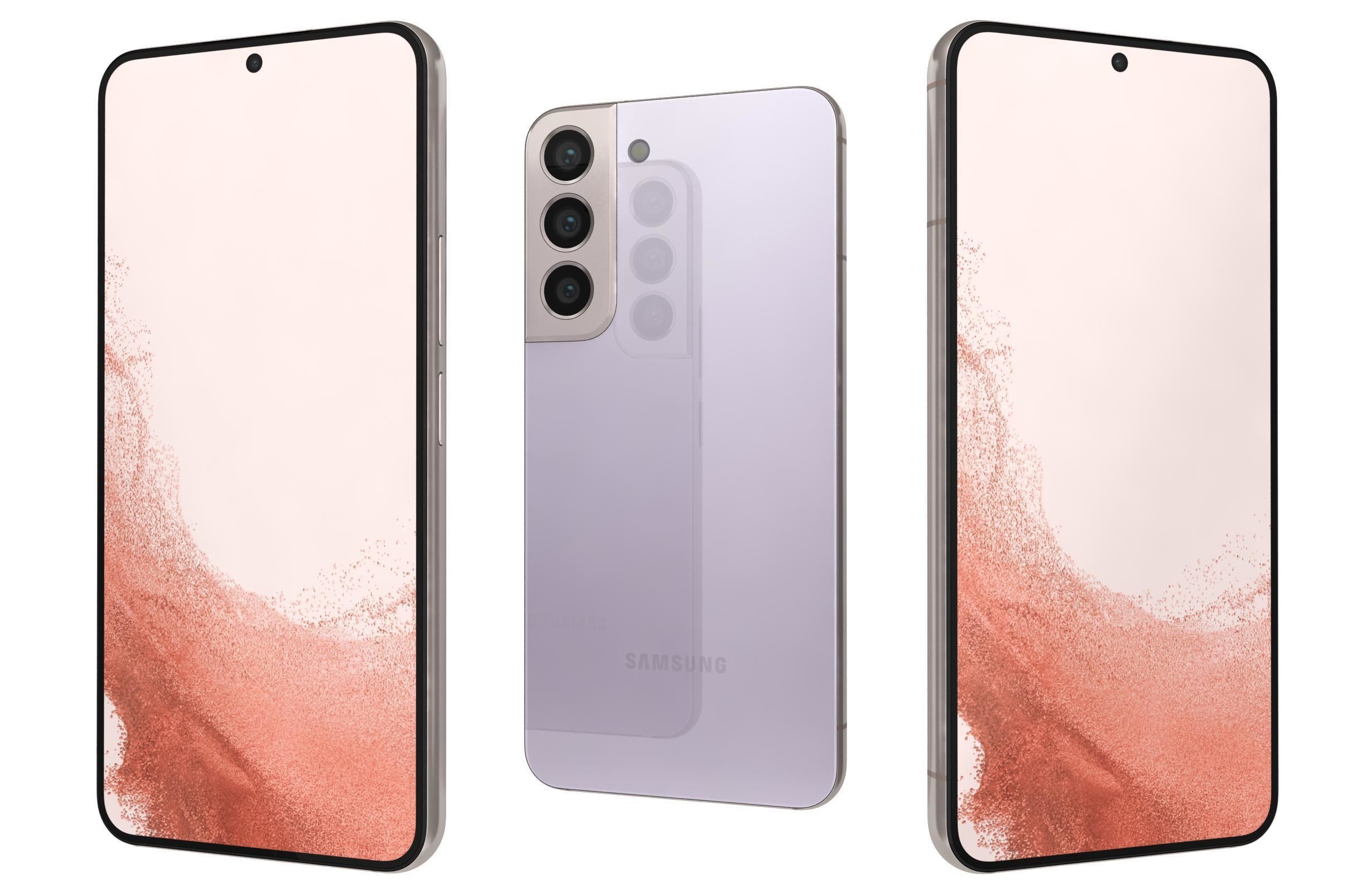 Samsung Galaxy S22 All Colors 3D model_34