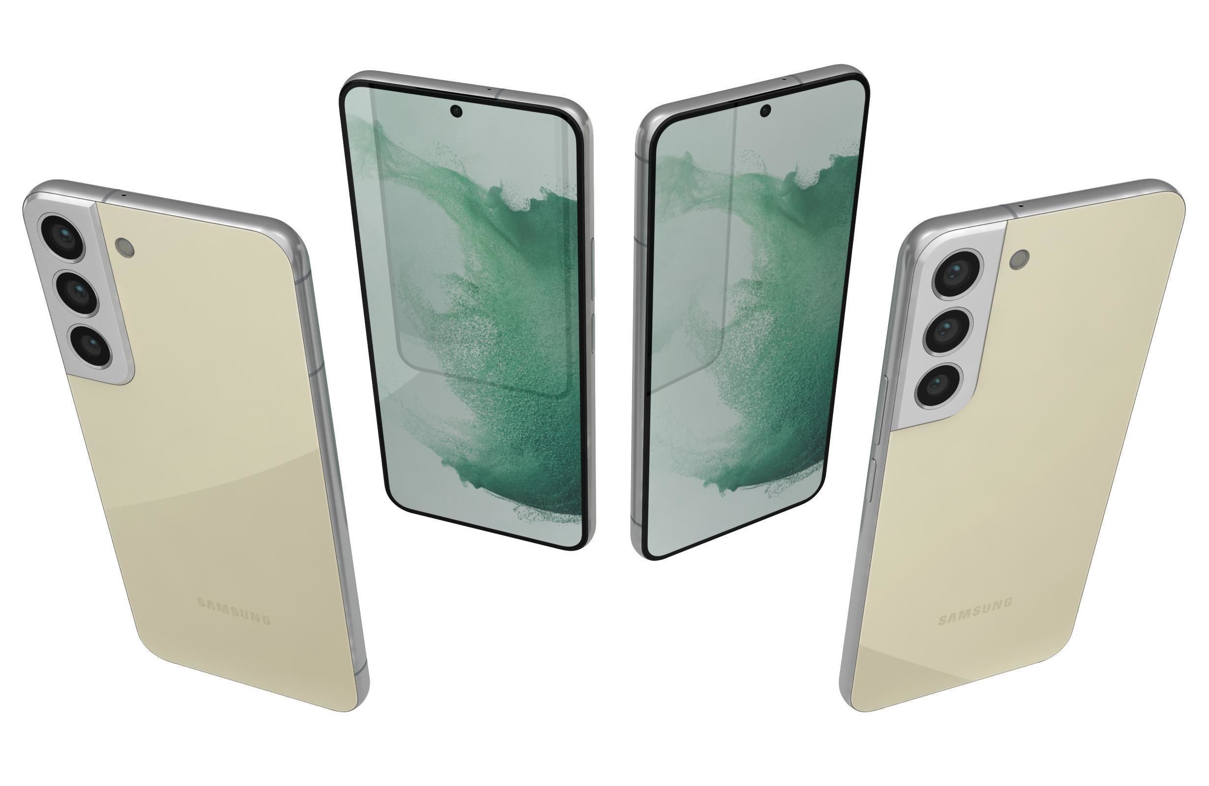 Samsung Galaxy S22 All Colors 3D model_46