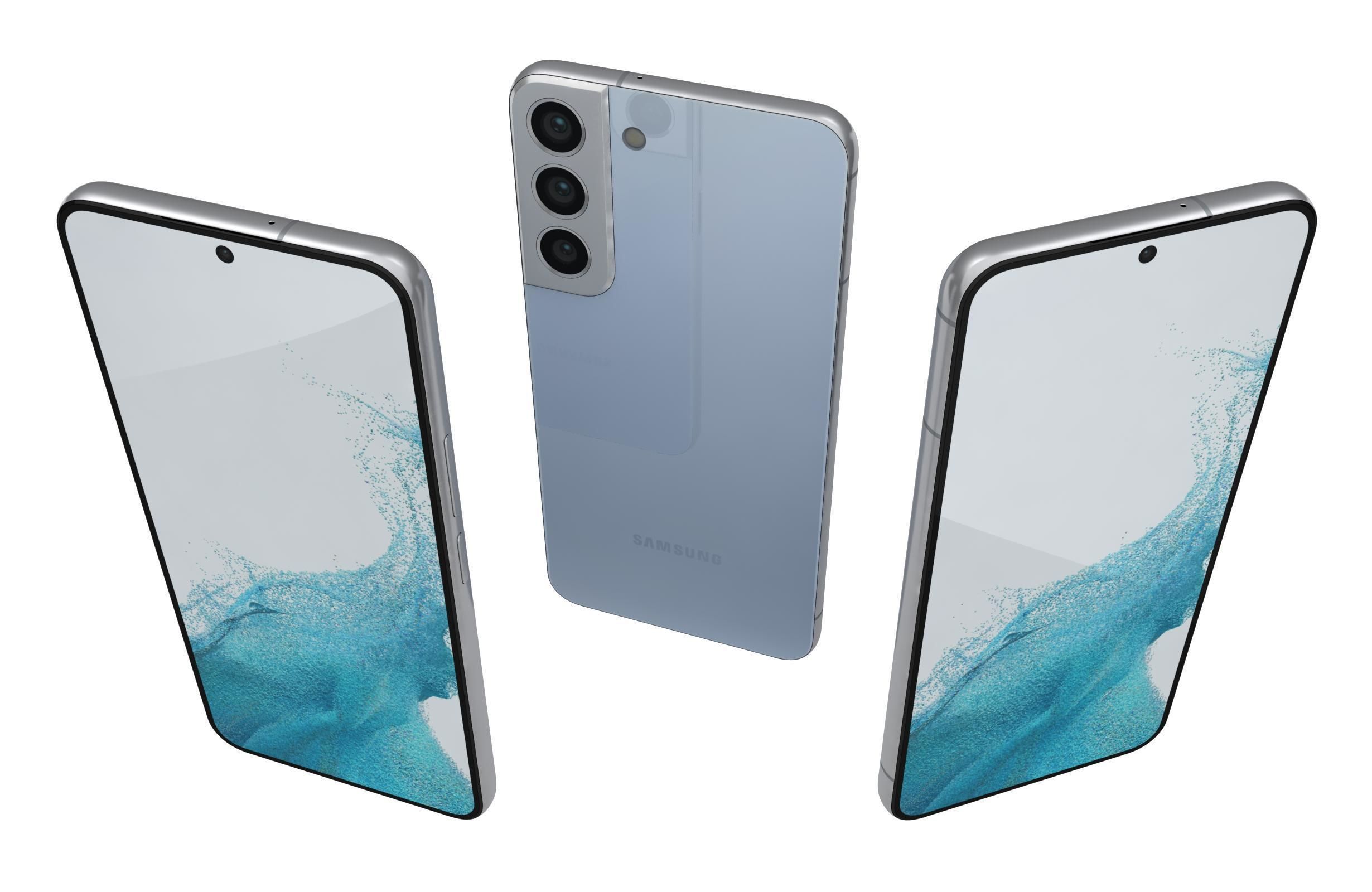 Samsung Galaxy S22 All Colors 3D model_25